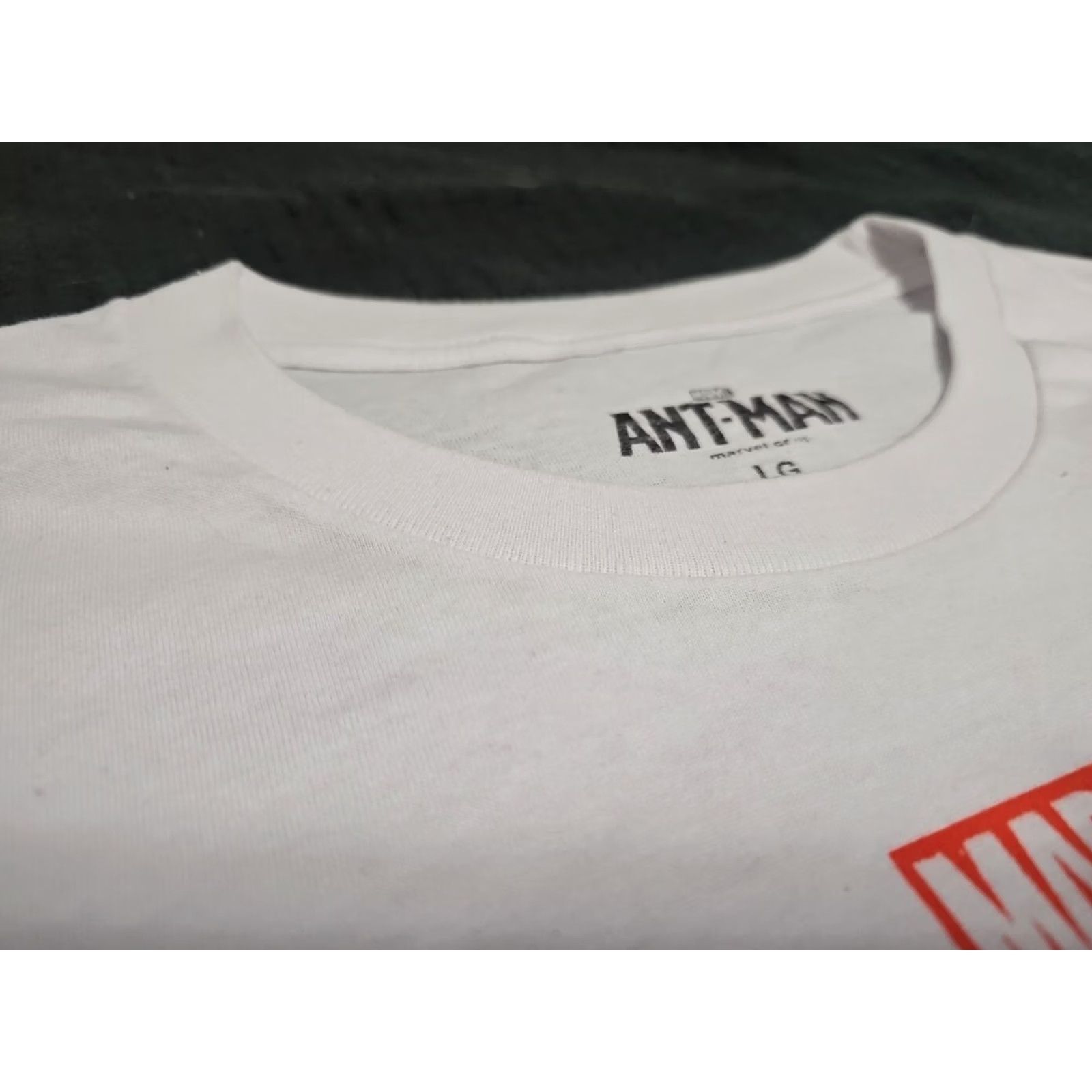 Vintage Mad Engine Ant-Man Logo T-Shirt Marvel White Crew Neck Short Sleeve L Adult Regular XS? (Note: original size L) Size US L / EU 52-54 / 3 - 6 Thumbnail