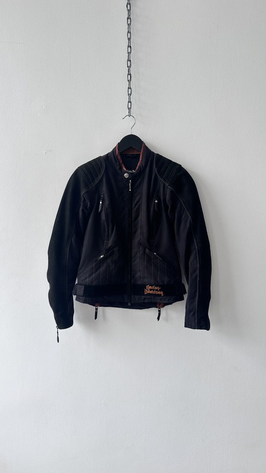 Harley Davidson Harley-Davidson Archival Moto Jacket Black/Copper Embroidery Size S / US 4 / IT 40 - 5 Thumbnail