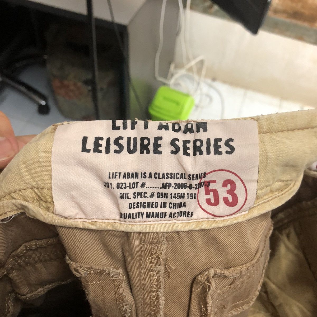 Japanese Brand DLL Lift Adam Utility tactical Cargo Multipocket Pants #C013 Size US 27 - 23 Thumbnail