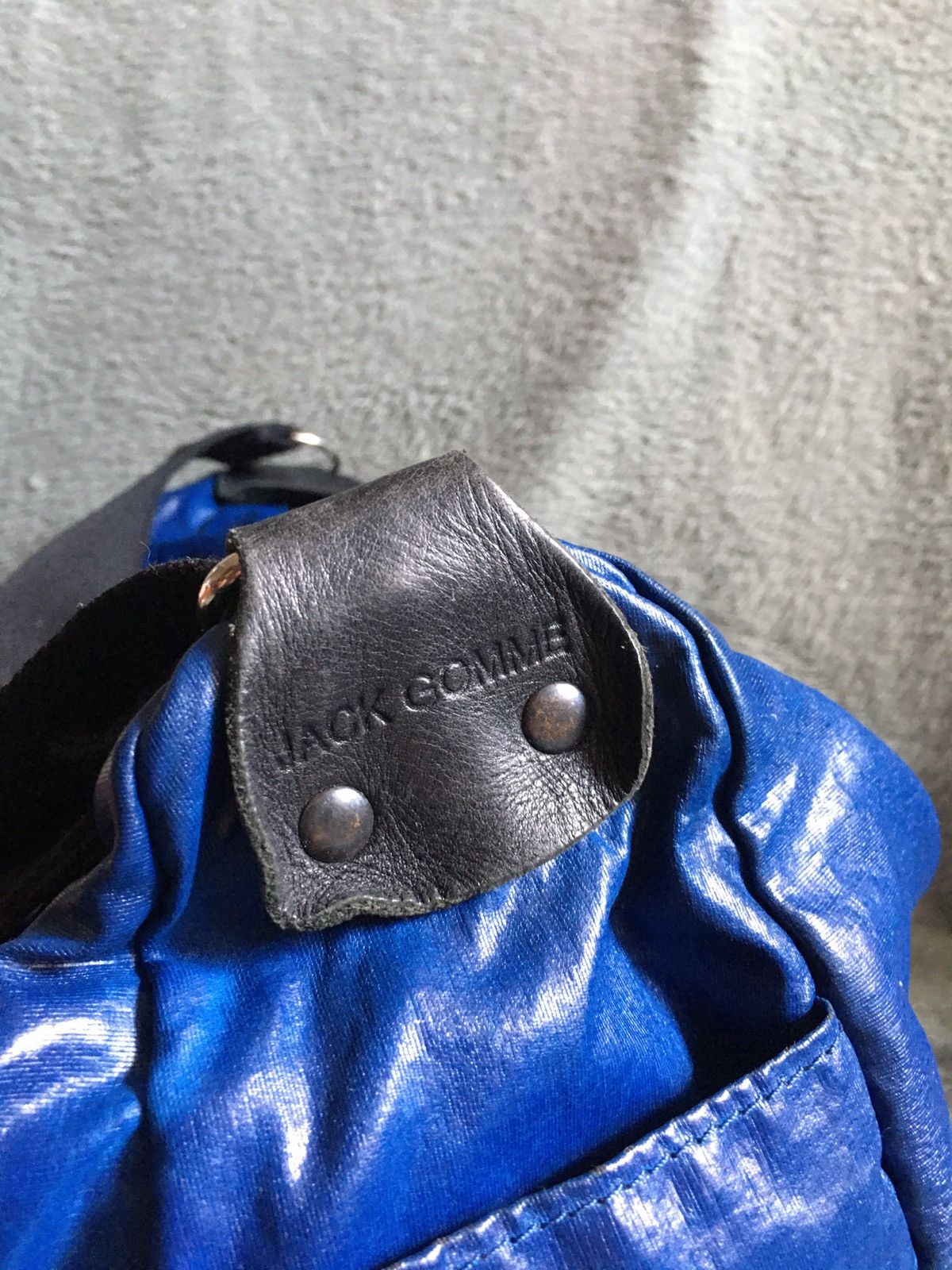 Designer Jack Gomme Paris Blue Design Shoulder Bag Size ONE SIZE - 8 Thumbnail