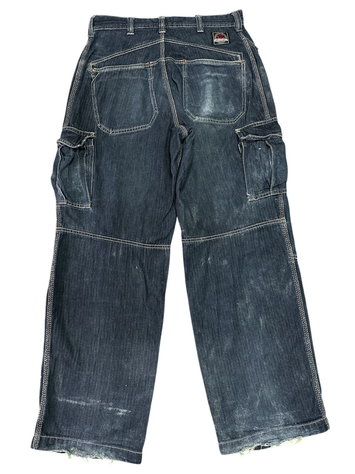 Japanese Brand Evenriver Multipocket Distress Denim . Size US 32 / EU 48 - 2 Thumbnail