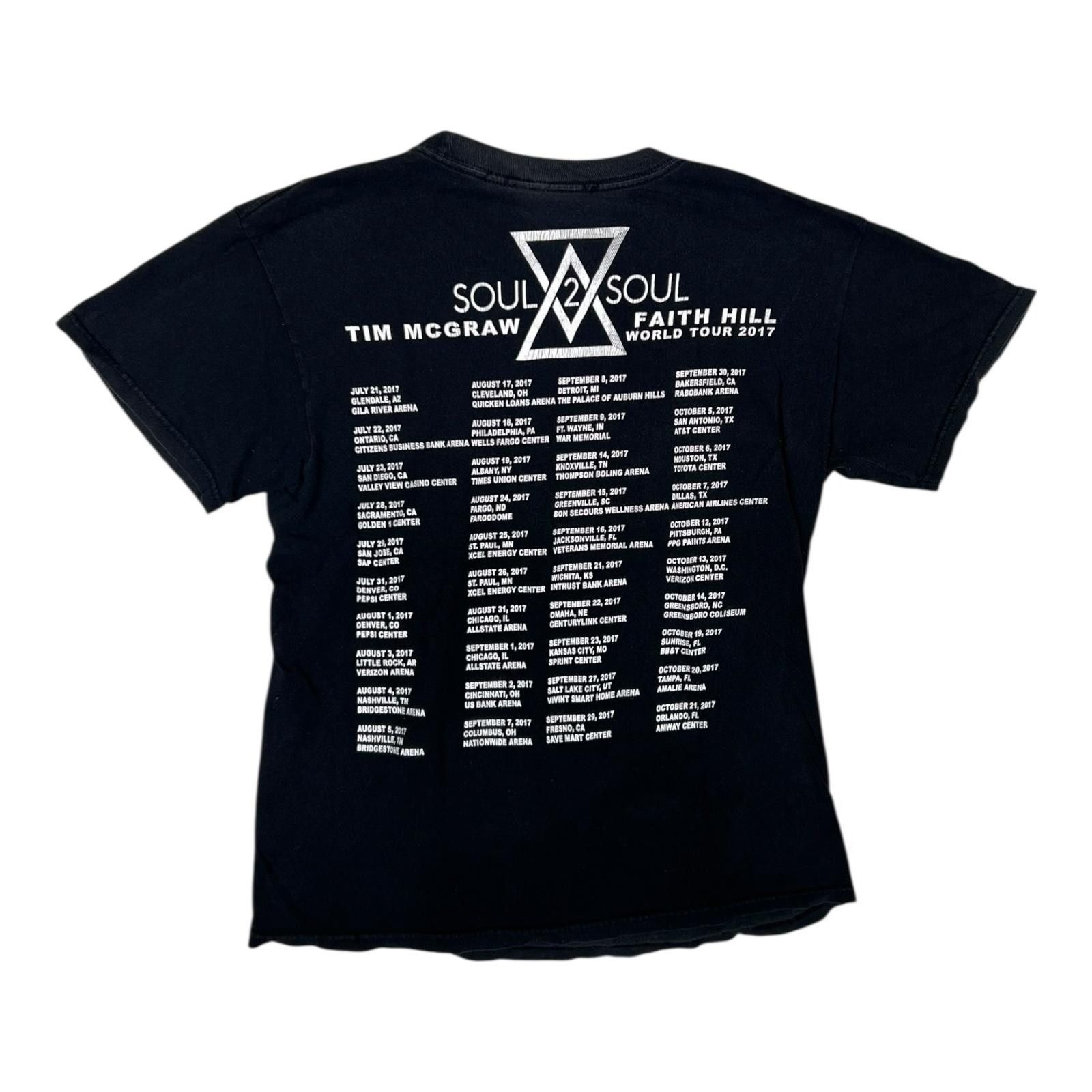 Other Tim McGraw Faith Hill Soul 2 Soul T-Shirt Size Small Black 2 Size US S / EU 44-46 / 1 - 3 Thumbnail