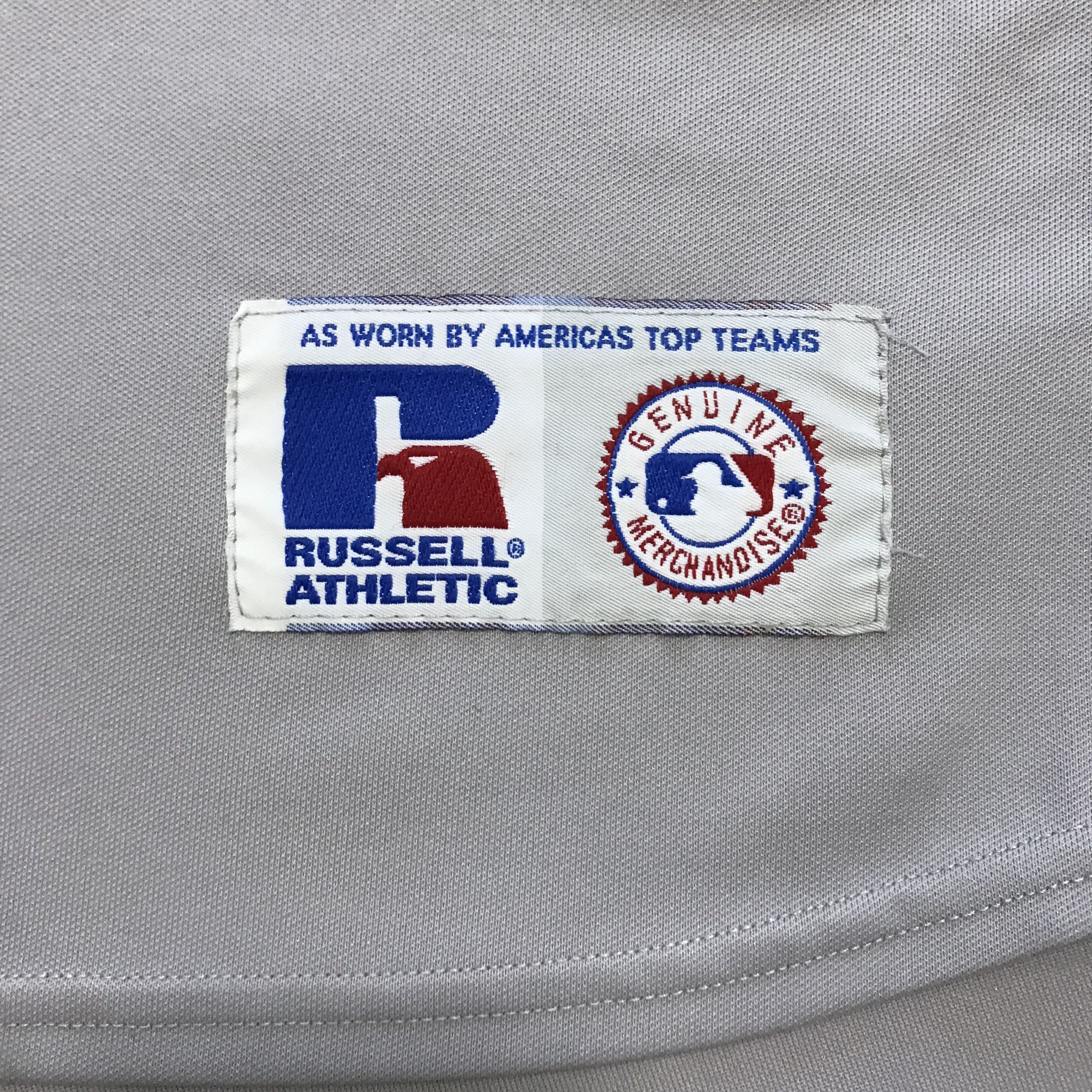 New York Yankees NEW YORK YANKEES Vintage Button Jersey Russell MLB Rare 90s Size US XXL / EU 58 / 5 - 5 Thumbnail