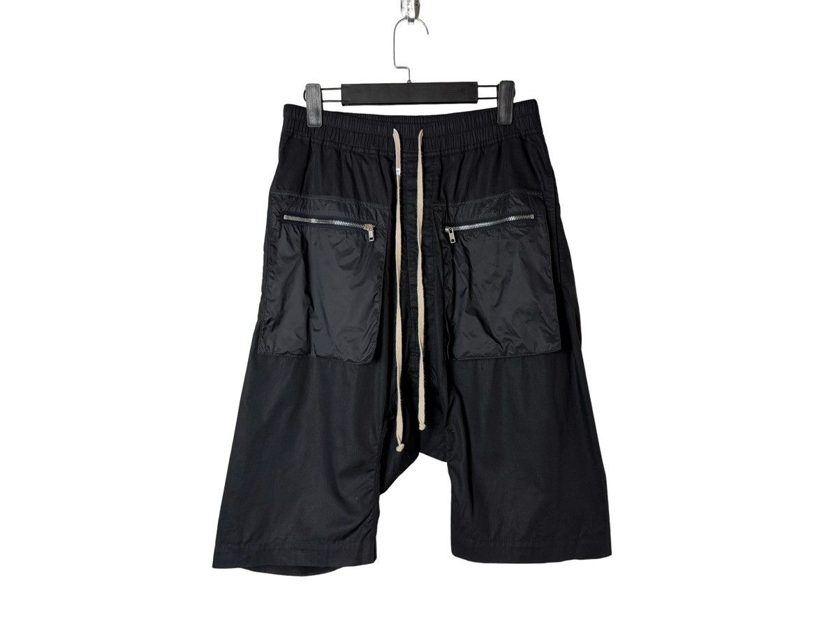 Rick Owens Drkshdw Rick Owens DRKSHDW SS20 Zip Cargo Pocket Pod Shorts Size US 32 / EU 48 - 1 Thumbnail