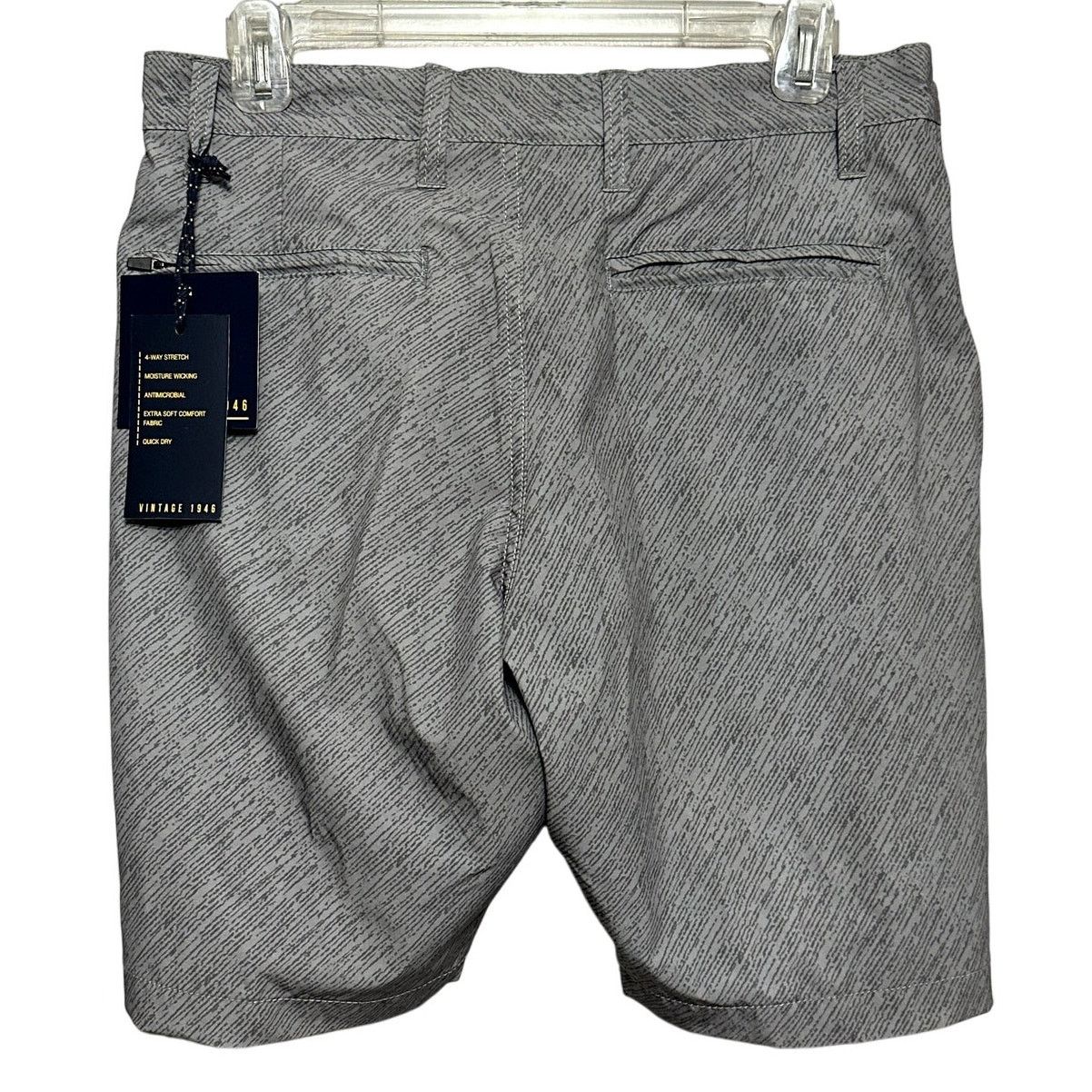 Other VTG 1946 Men's Gray Quick Dry 4 Way Stretch Shorts 38 NWT Size US 38 / EU 54 - 4 Thumbnail