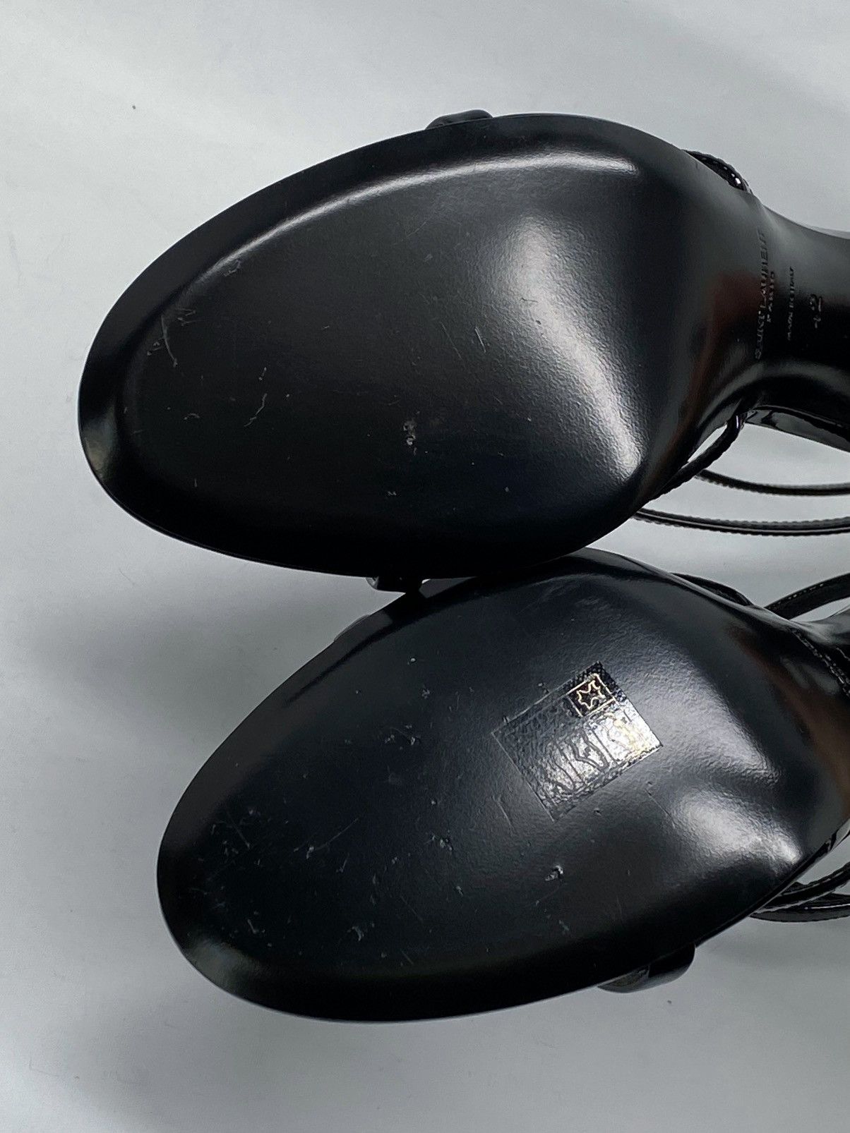 Yves Saint Laurent Saint Laurent Cassandra Leather Sandals size 42 Size US 12 / IT 42 - 16 Thumbnail