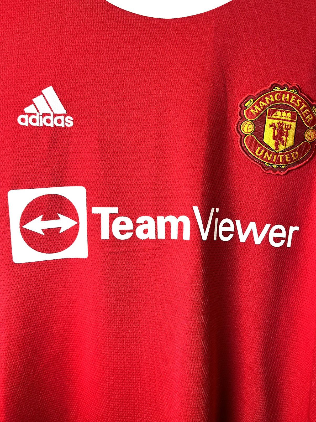 Adidas 2021 Adidas Manchester United Soccer Jersey T Shirt Size US L / EU 52-54 / 3 - 2 Thumbnail