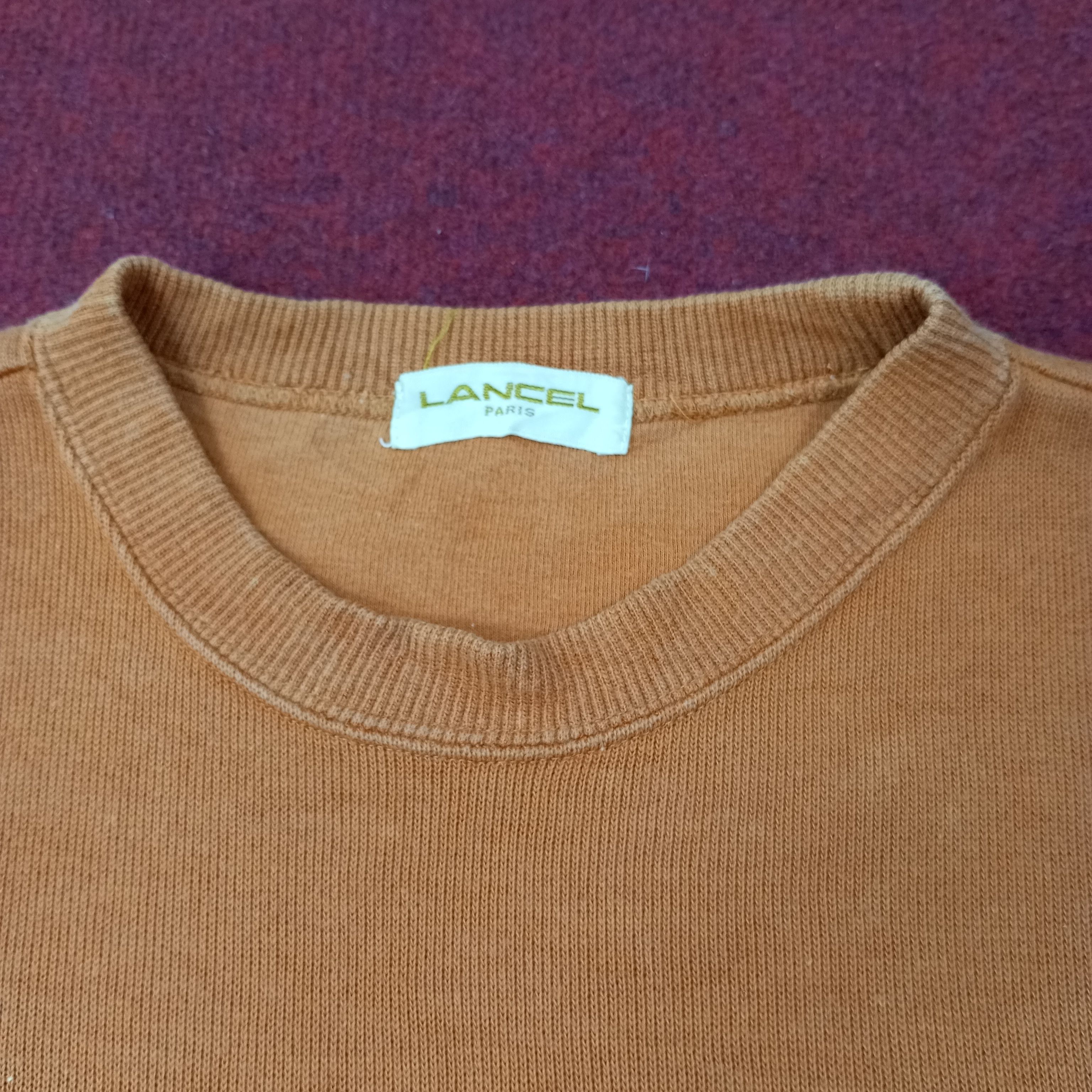Lancel Lancel Embroidery Design Sweatshirt c227n3 Size US M / EU 48-50 / 2 - 3 Thumbnail