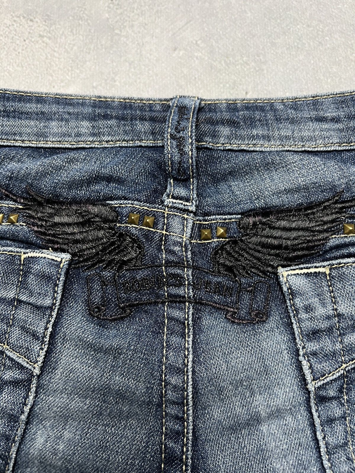Vintage Robin’s Jean 00s Jeans y2k Made in USA 90s Rare Hype Swag Size 27" / US 4 / IT 40 - 7 Thumbnail