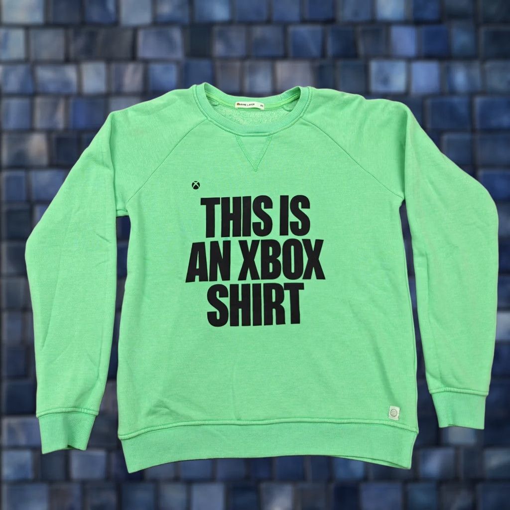 Marine Layer Marine Layer Sweatshirt Womens XS Green Xbox Shirt Fleece Crewneck Size XS / US 0-2 / IT 36-38 - 1 Thumbnail