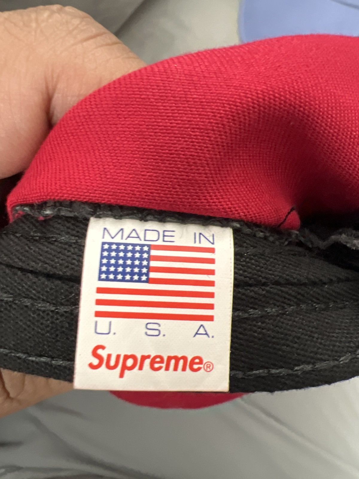 Supreme Supreme Red Snapback Size ONE SIZE - 8 Thumbnail