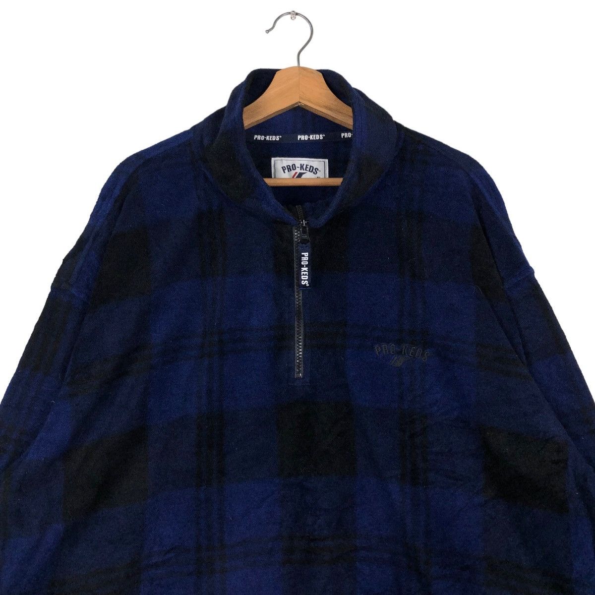 Japanese Brand 🔥Vintage Anorak Jacket Pull Over Pro-Keds Tartan Design Size US L / EU 52-54 / 3 - 3 Thumbnail
