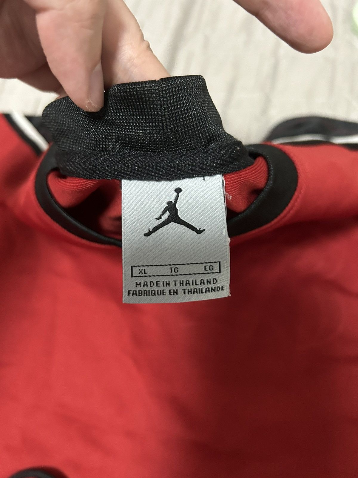 Jordan Brand × Nike × Vintage Jordan vintage early 2000 Bred basketball set Size US L / EU 52-54 / 3 - 4 Thumbnail