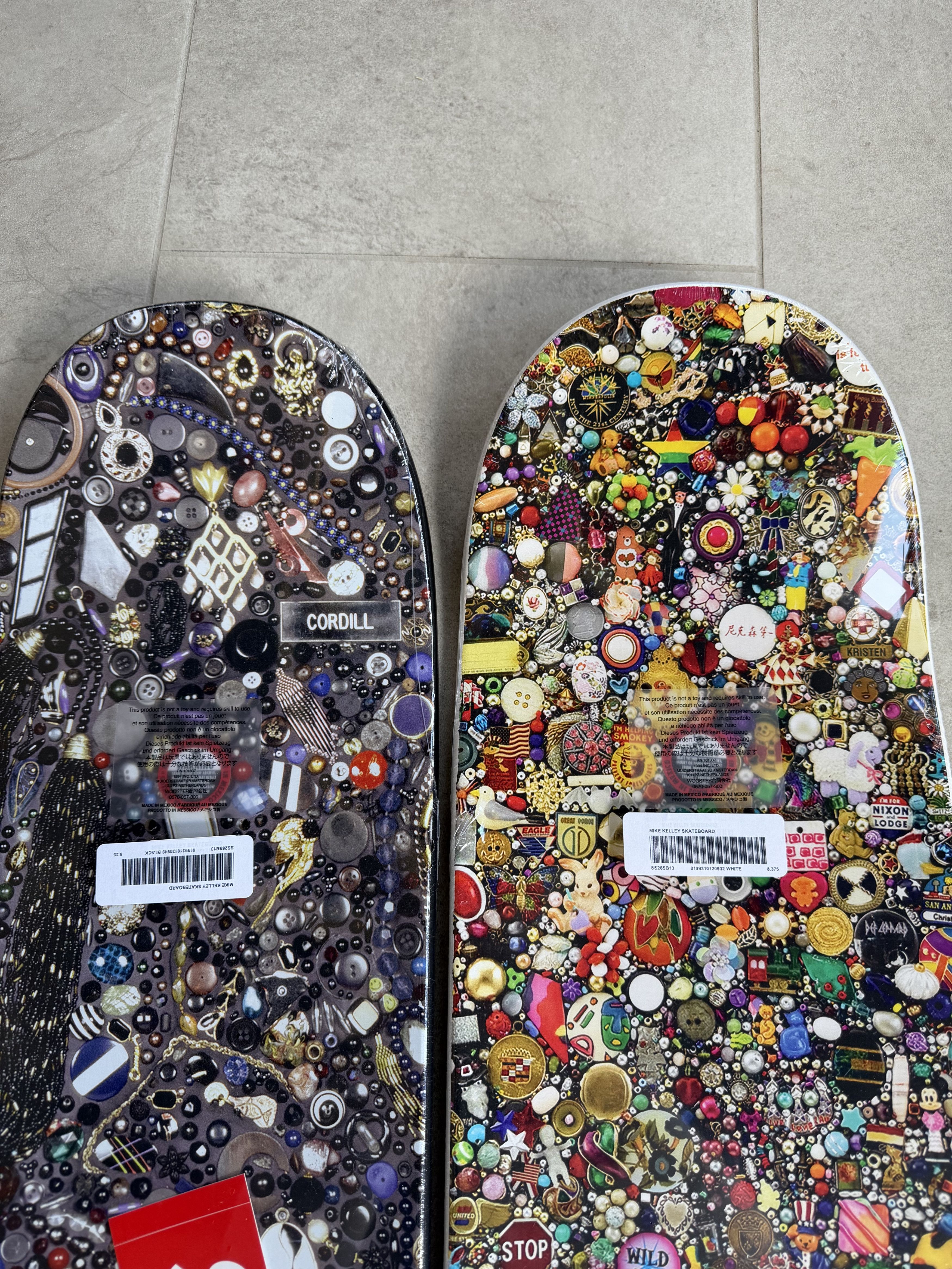 Supreme Supreme Mike Kelly Skateboard Deck Set Size ONE SIZE - 5 Thumbnail