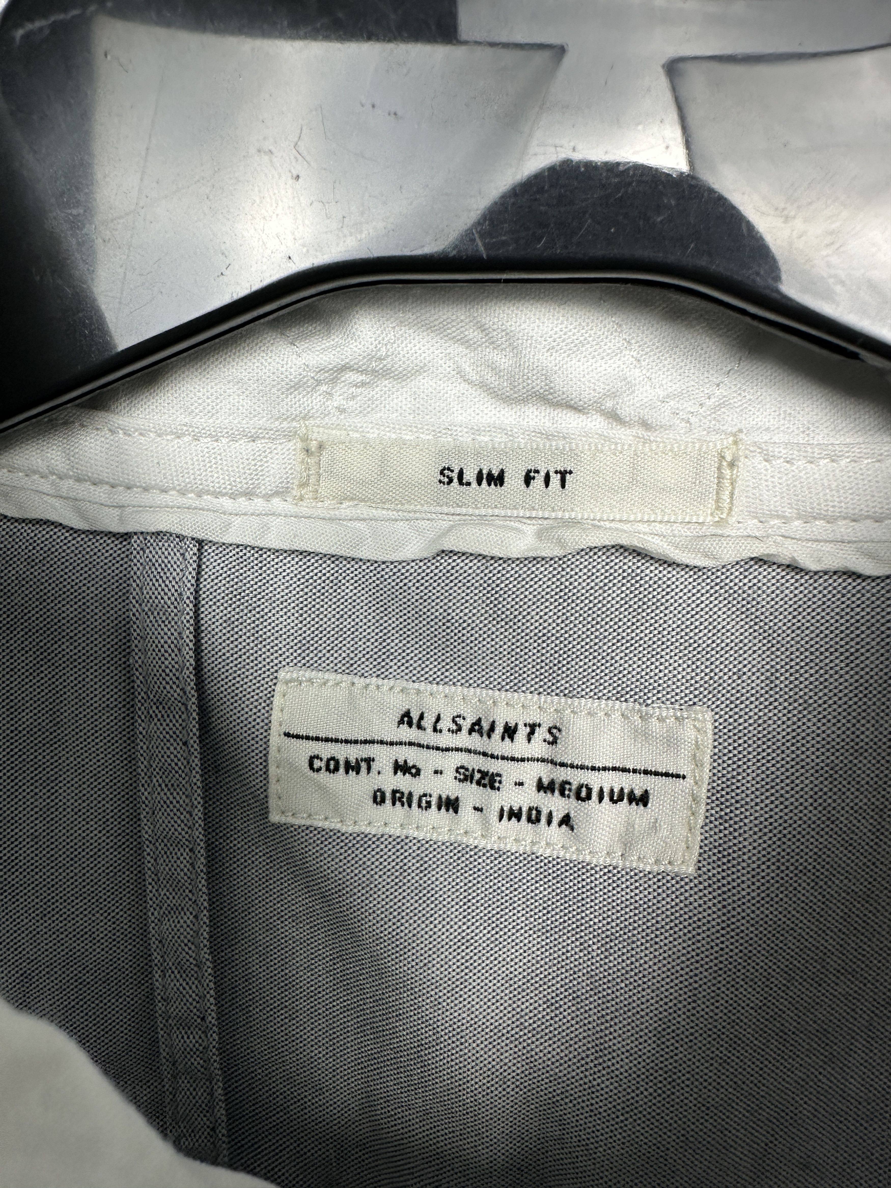 Allsaints Allsaints Mens Danzig Long Sleeve Shirt Size US M / EU 48-50 / 2 - 4 Thumbnail
