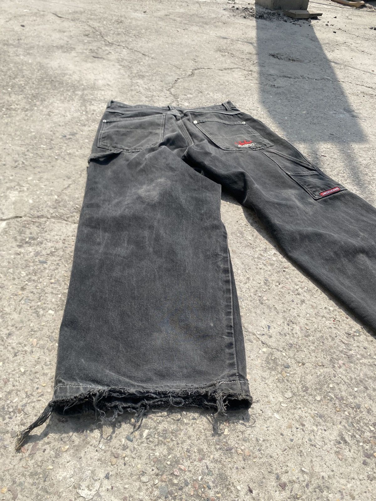 JNCO JNCO Jeans Y2K 90S Size 34W/30L Jet Black XXL Pockets Size US 34 / EU 50 - 6 Thumbnail