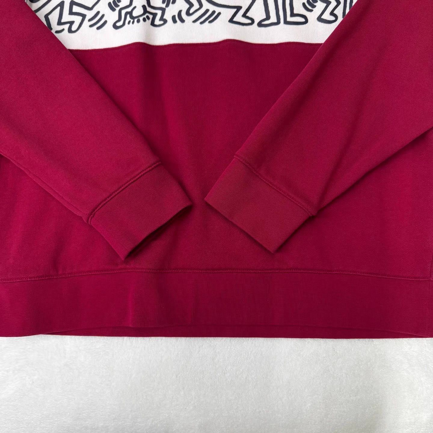 Lacoste LACOSTE x Keith Haring White, Red & Blue Hoodie Q10 Size US L / EU 52-54 / 3 - 2 Thumbnail