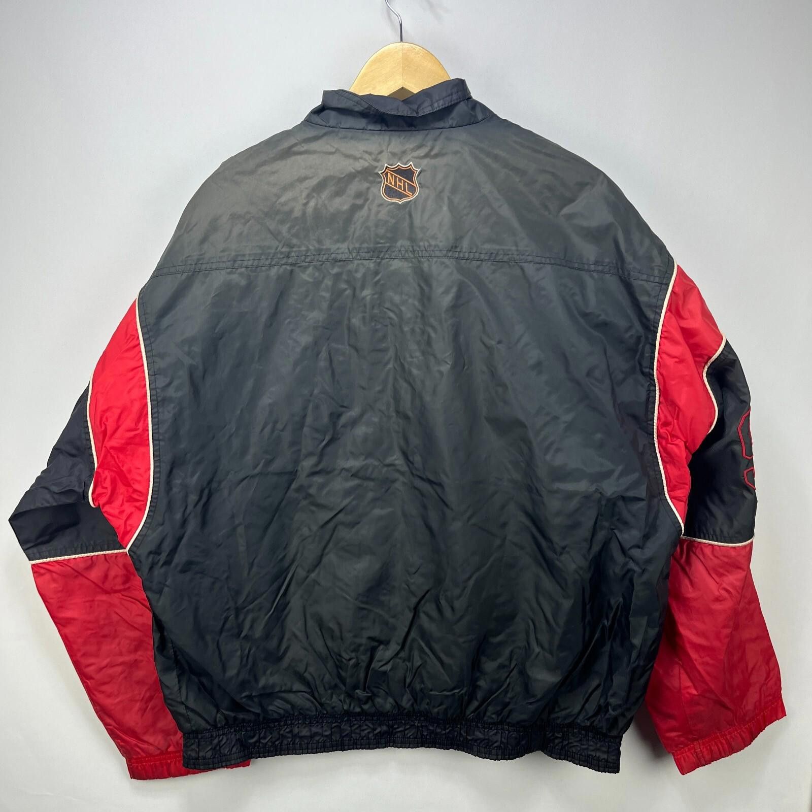 Majestic Vintage 90s Buffalo Sabres Windbreaker Jacket XL Starter NHL Size US XL / EU 56 / 4 - 10 Thumbnail