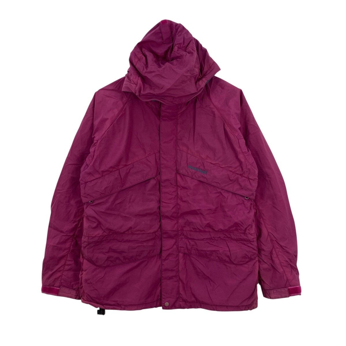 Montbell Vintage 90s Montbell Gore-Tex Mountain Parka Jacket Purple S Size US S / EU 44-46 / 1 - 1 Thumbnail