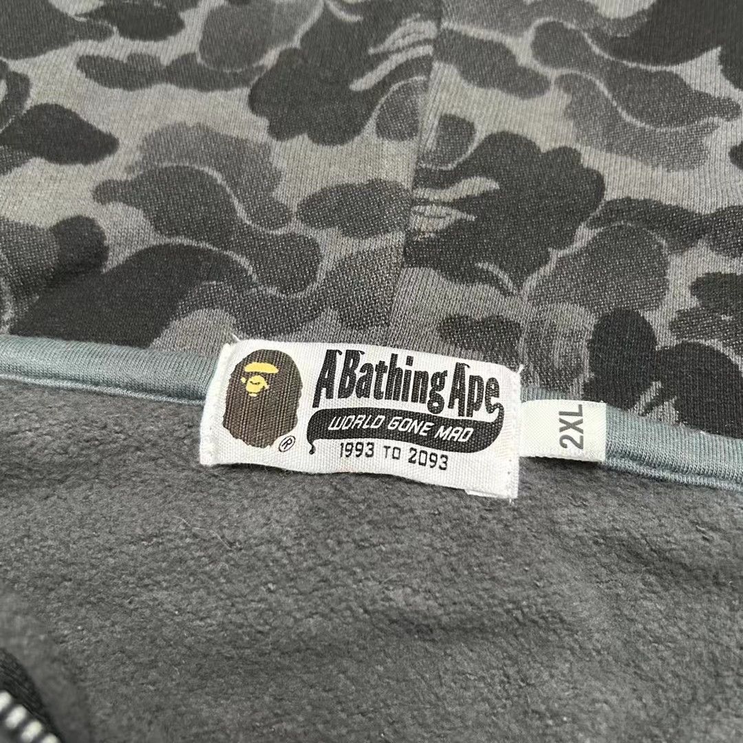 Bape COLOR CAMO SHARK FULL ZIP HOODIE Size US XXL / EU 58 / 5 - 7 Thumbnail