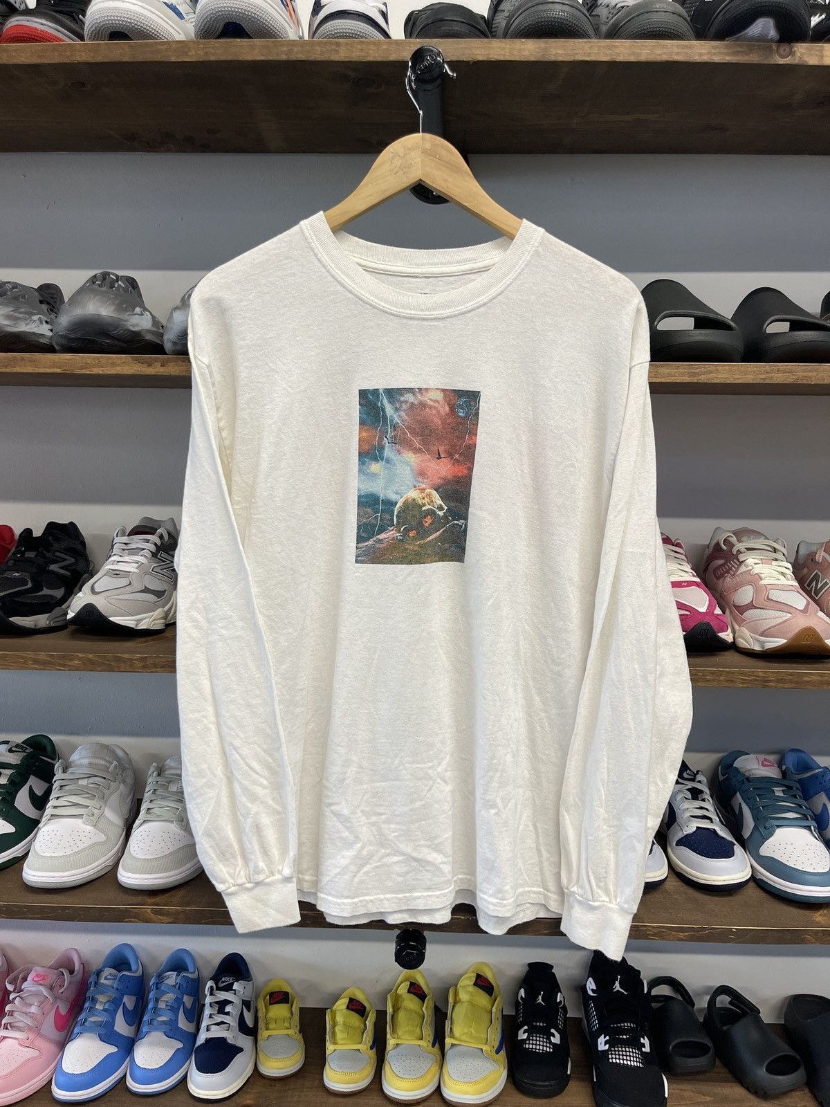 Travis Scott Travis Scott Birds Eyes View Long Sleeve Fear The Flock Size US L / EU 52-54 / 3 - 1 Thumbnail