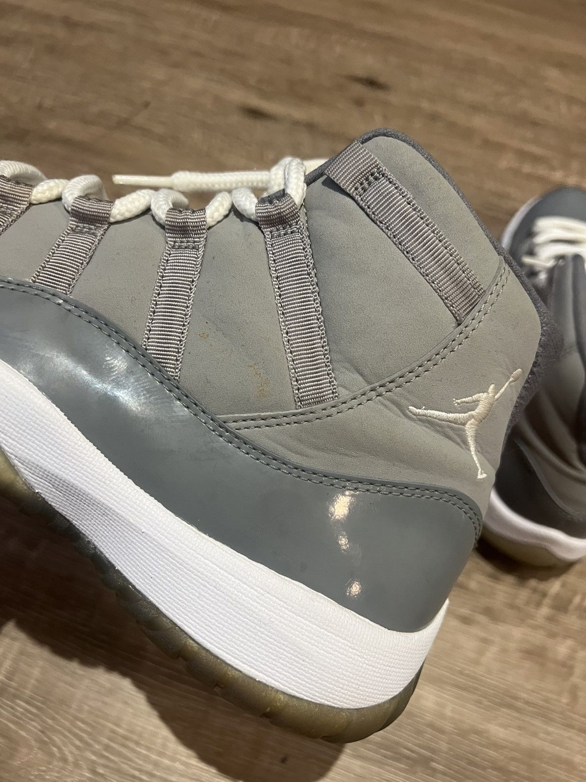 Jordan Brand Air Jordan 11 Retro Cool Grey 2010 Release Size 10.5 Size US 10.5 / EU 43-44 - 4 Thumbnail