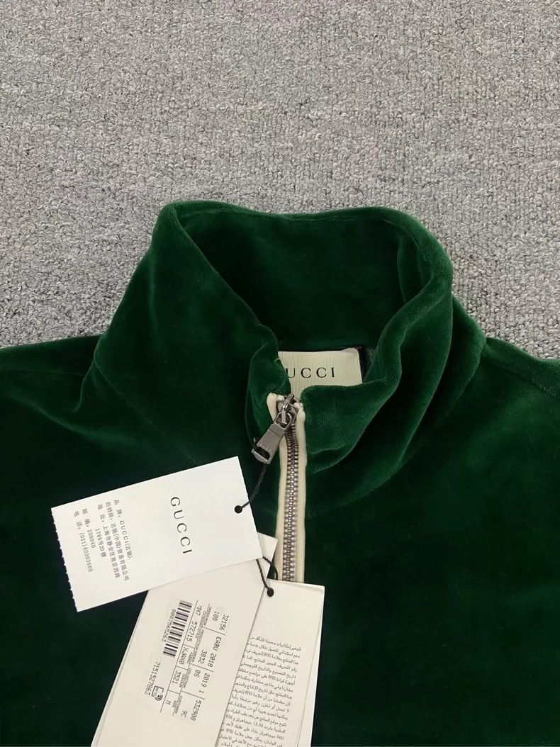 Gucci Gucci Classic logo velvet jacket 2502-Nextarrow Size US M / EU 48-50 / 2 - 3 Thumbnail