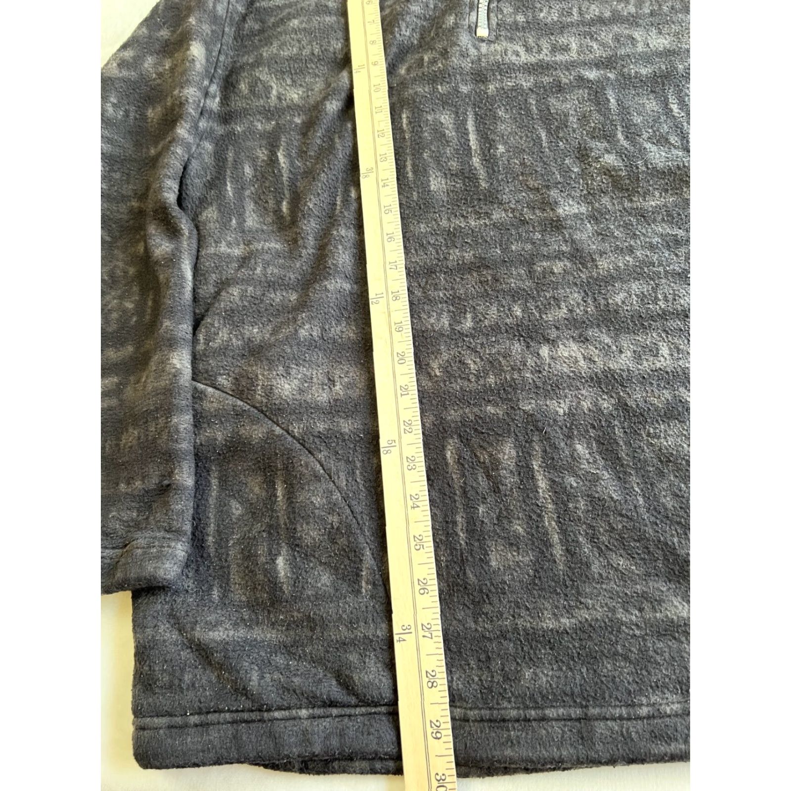 Vintage VINTAGE McIntosh Seymour Sweater Shirt Mens Large Black Geometric Fleece Mock Neck 1/4 Zip? Size US L / EU 52-54 / 3 - 3 Thumbnail