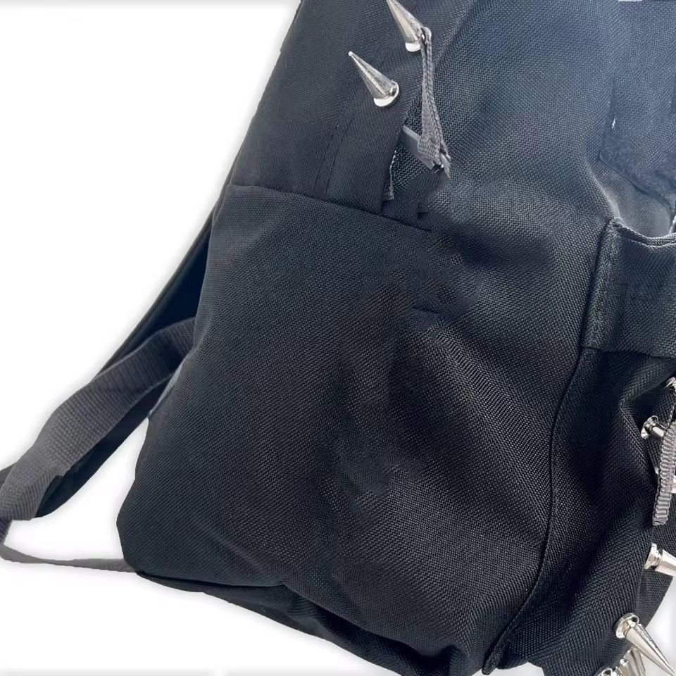 Other Gothic Punk Black Basic Rivets Designer Backpack Bag Size ONE SIZE - 4 Thumbnail