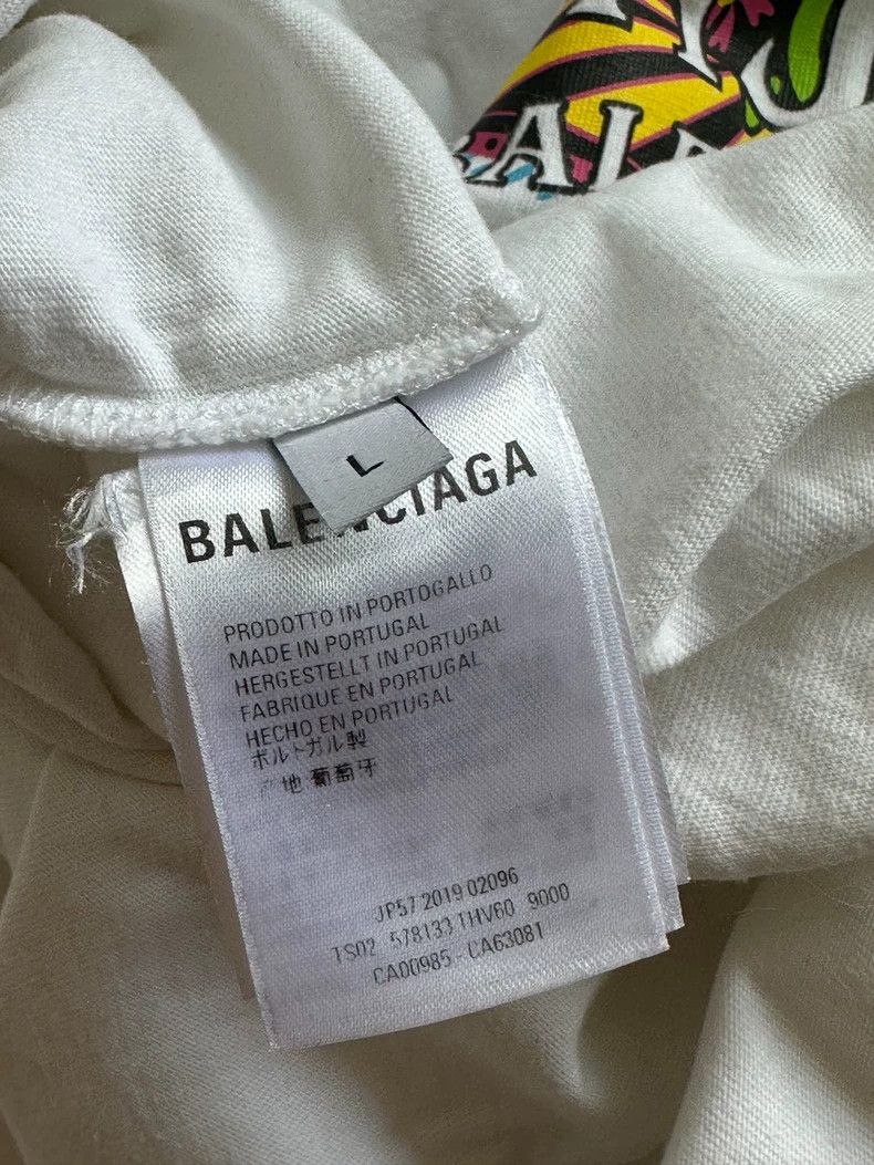 Balenciaga Balenciaga French Hello Tower Short Sleeves Size US L / EU 52-54 / 3 - 3 Thumbnail