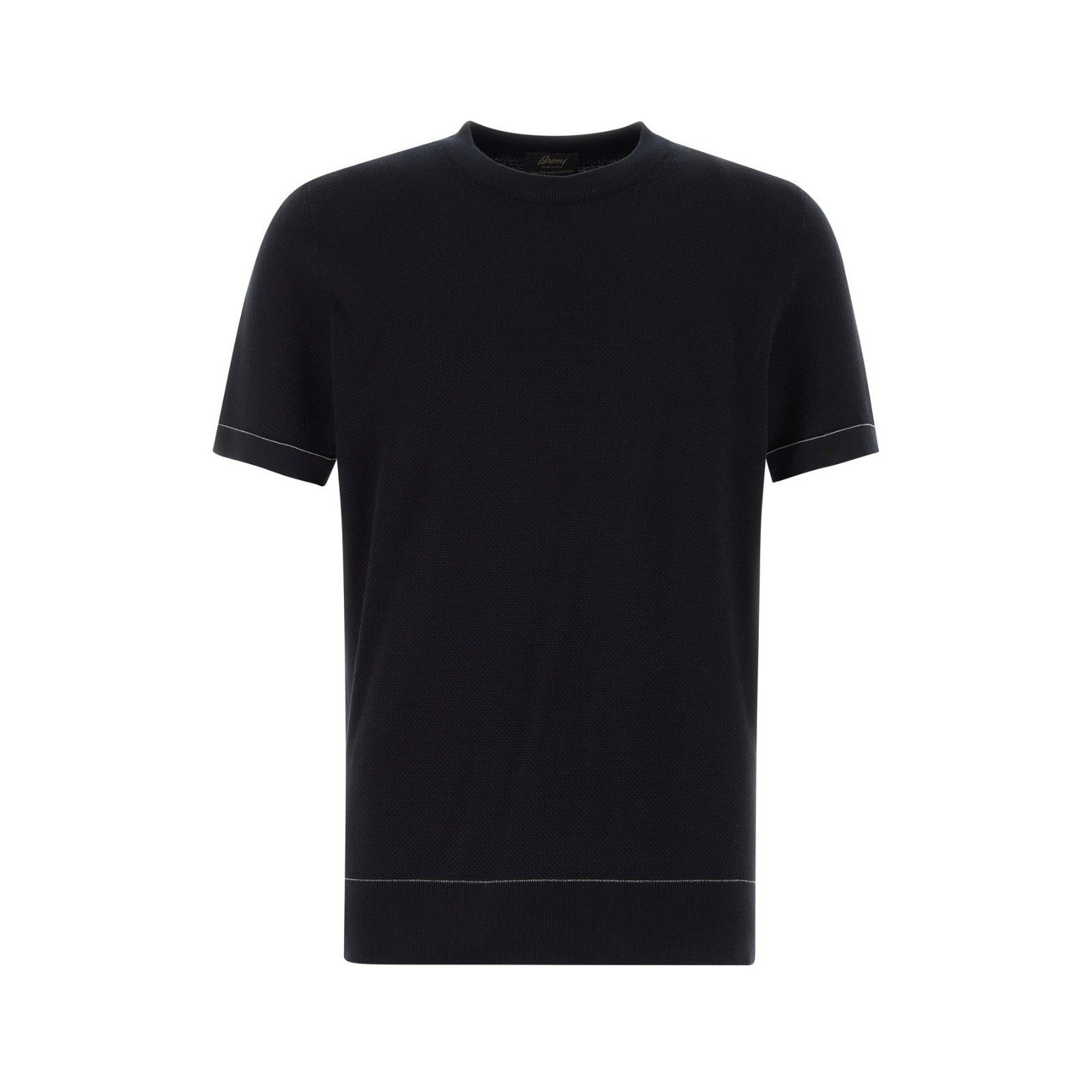 Brioni Brioni T-shirt Big logo tshirt with brand patch | Grailed