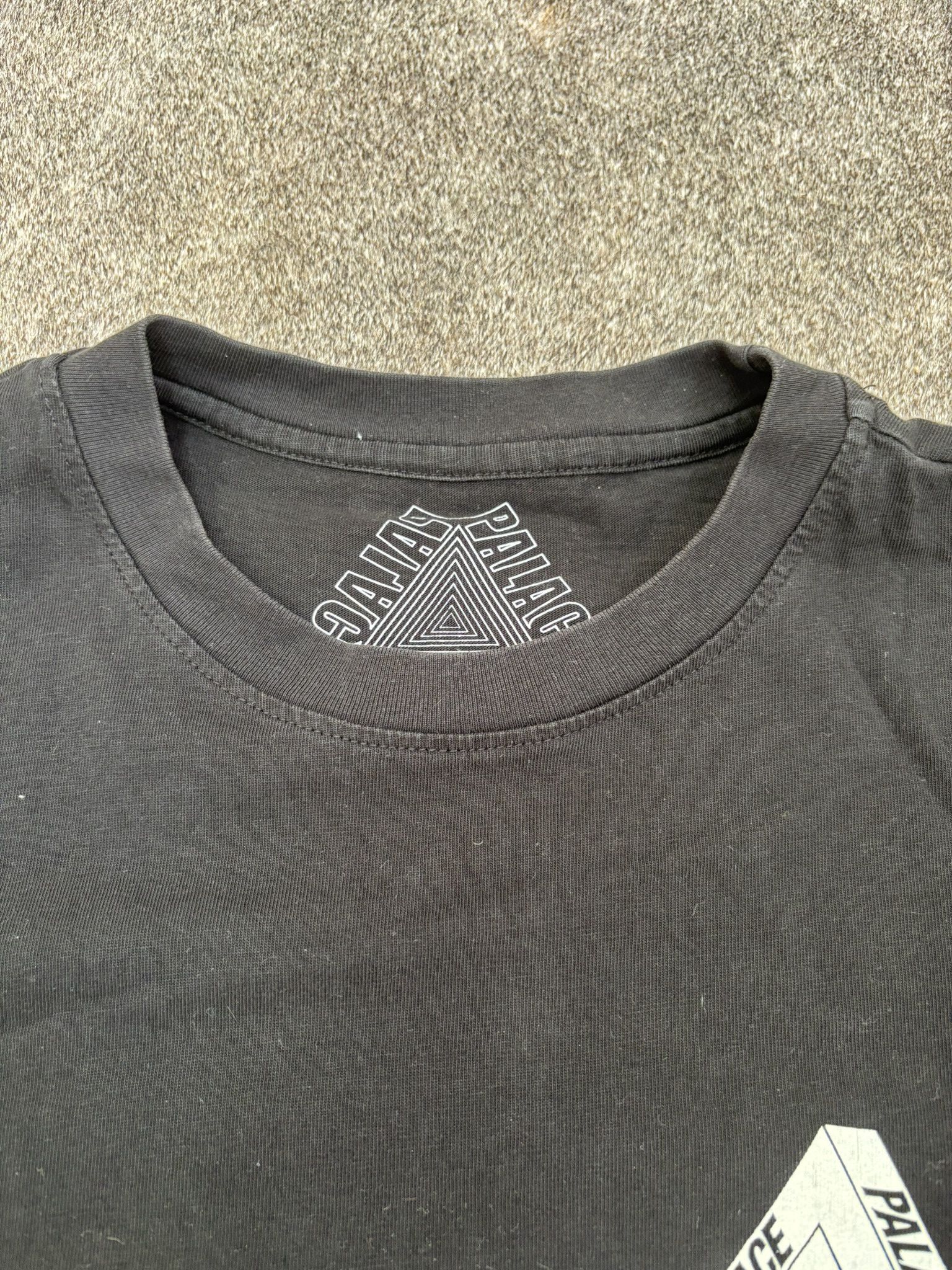 Palace Palace Tri-Ferg T-Shirt - Black/White (Size M) Size US M / EU 48-50 / 2 - 4 Thumbnail
