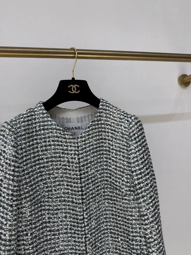 Chanel Chanel 23P full-sequined jacket Size XXS / US 00 / IT 34 - 2 Thumbnail