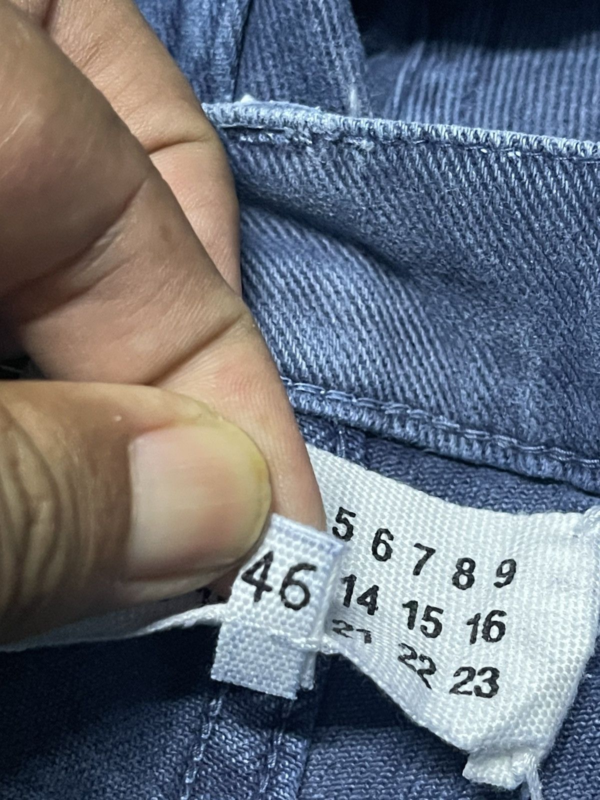 Maison Margiela × Vintage Vintage Maison Margiela slim jeans blue rare archive Size US 32 / EU 48 - 7 Thumbnail