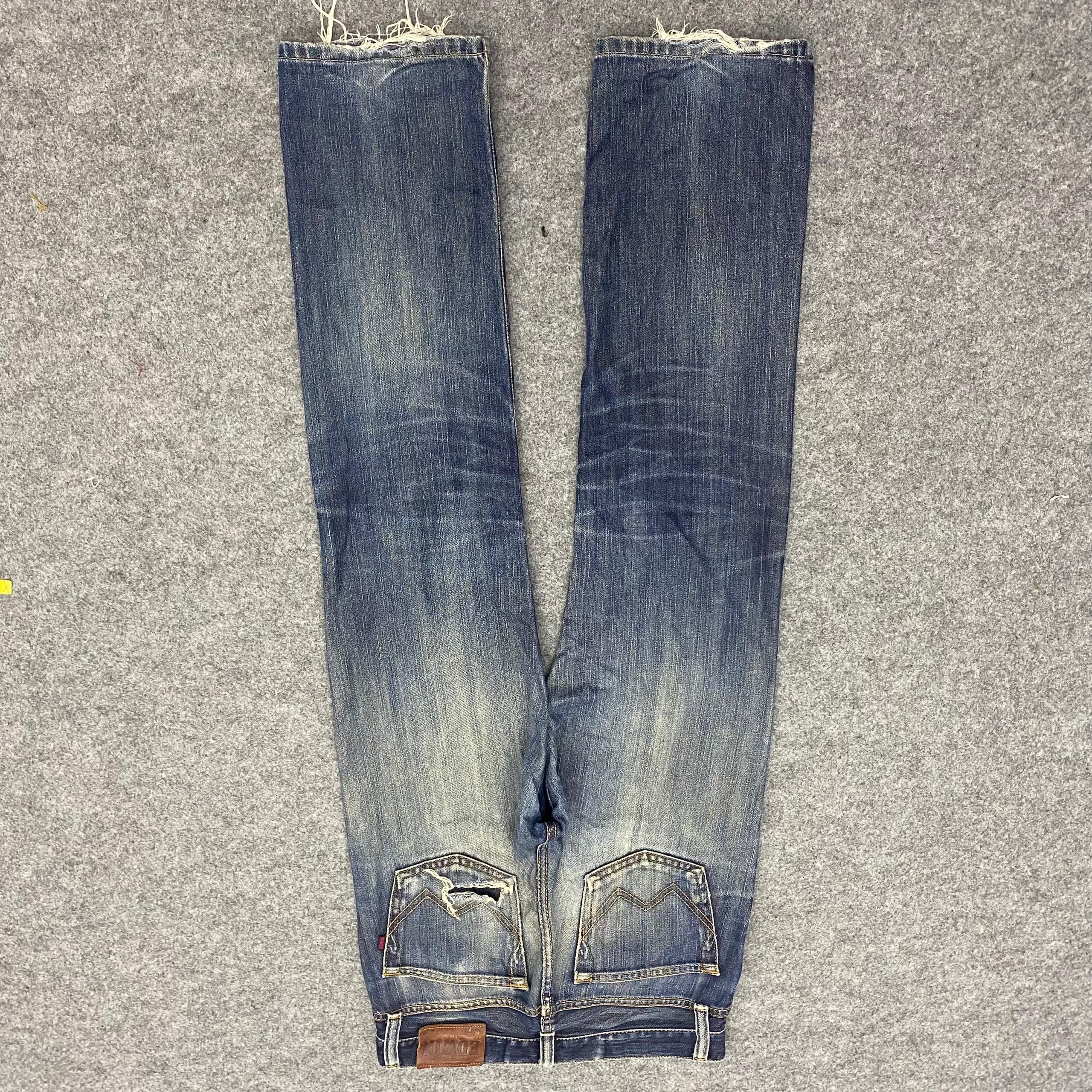 Edwin 💥Best Offer💥Vintage Edwin Distressed Denim Size US 30 / EU 46 - 3 Thumbnail
