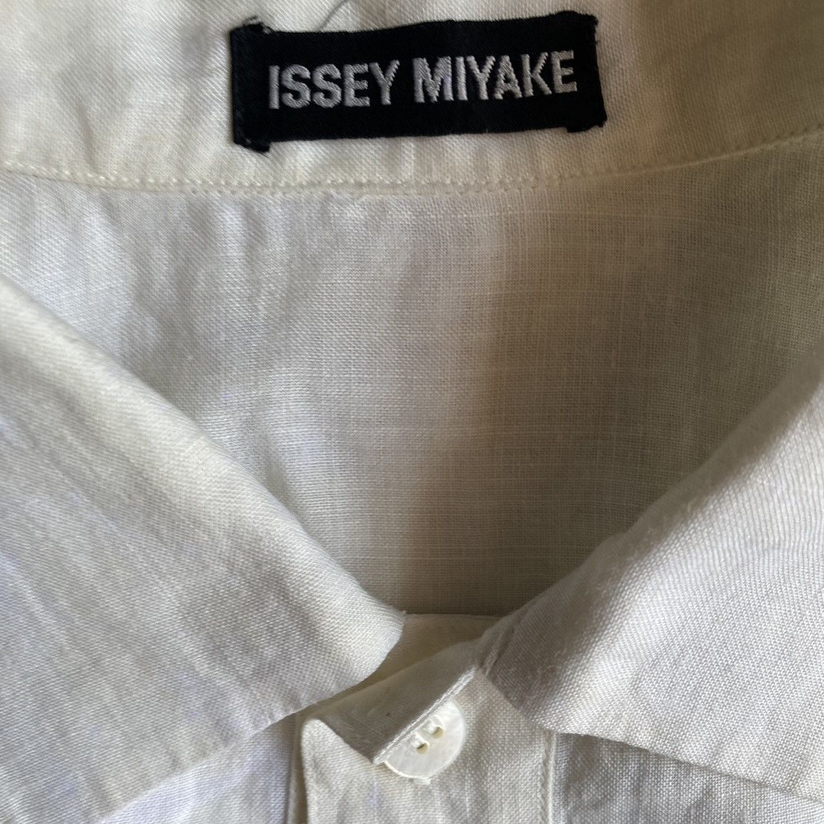 Issey Miyake Vintage SS94 Pullover Hemp Oversize Shirt Size US M / EU 48-50 / 2 - 4 Thumbnail