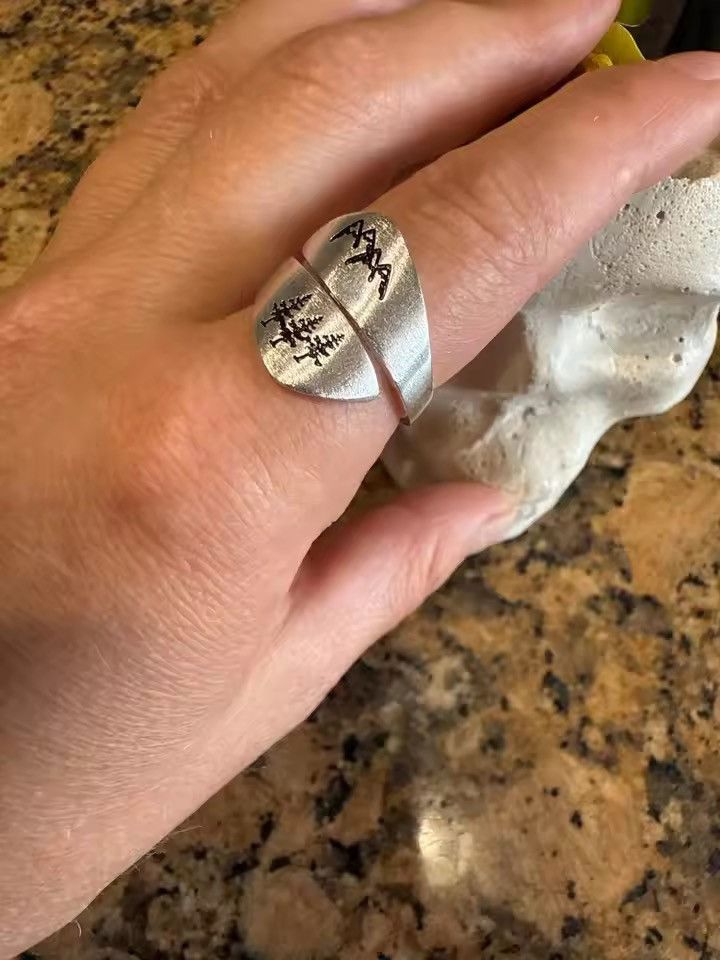 Japanese Brand Silver Mountain Forest Ring Size ONE SIZE - 4 Thumbnail