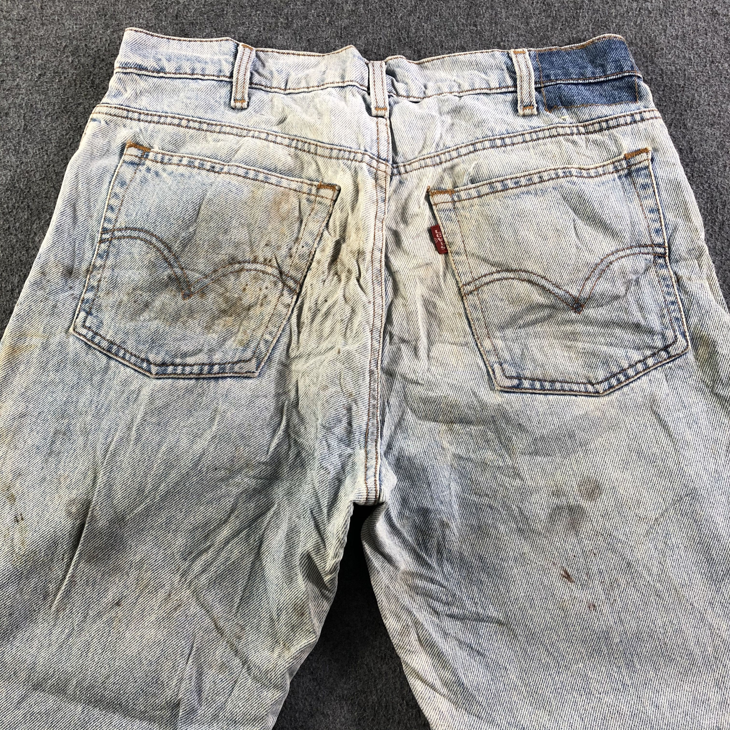 Levi's 90s Vintage Light Wash Levis Jeans-J3800 Size US 32 / EU 48 - 4 Thumbnail