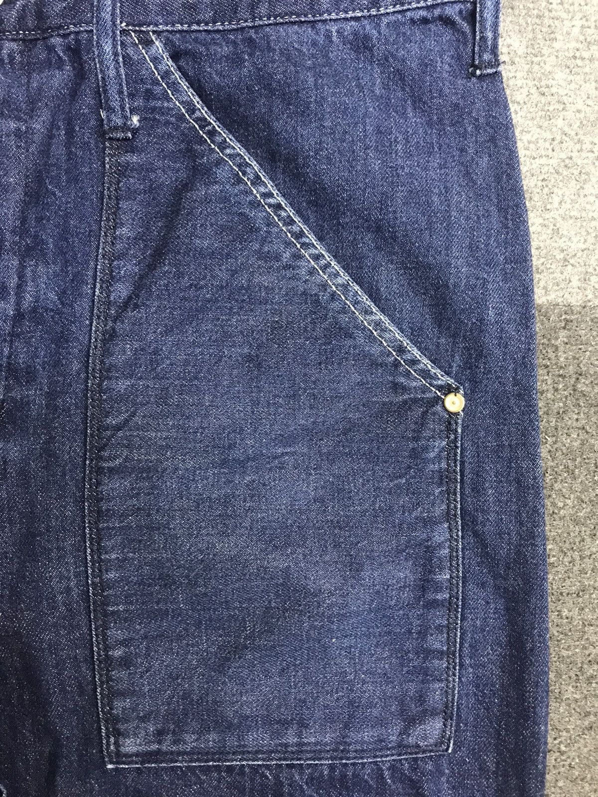 Big John × Vintage Vtg Archival Military Design BIG JOHN Baker Light Denim Size US 33 - 9 Thumbnail