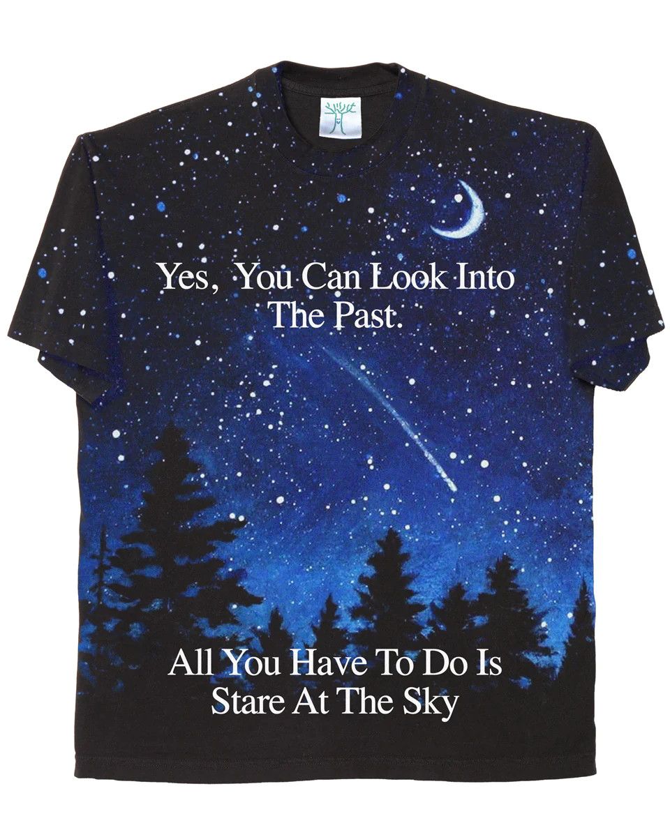 image of Online Ceramics Stare At The Stars - XL in Black, Men's