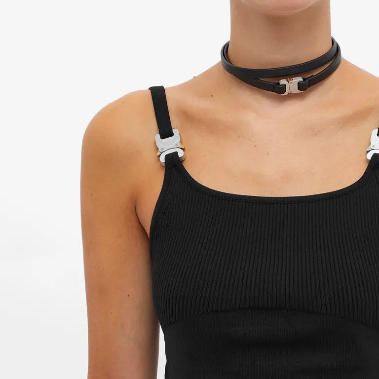 1017 ALYX 9SM o1mle1224 Knit DiscoTank Top in Black Size L / US 10 / IT 46 - 2 Thumbnail