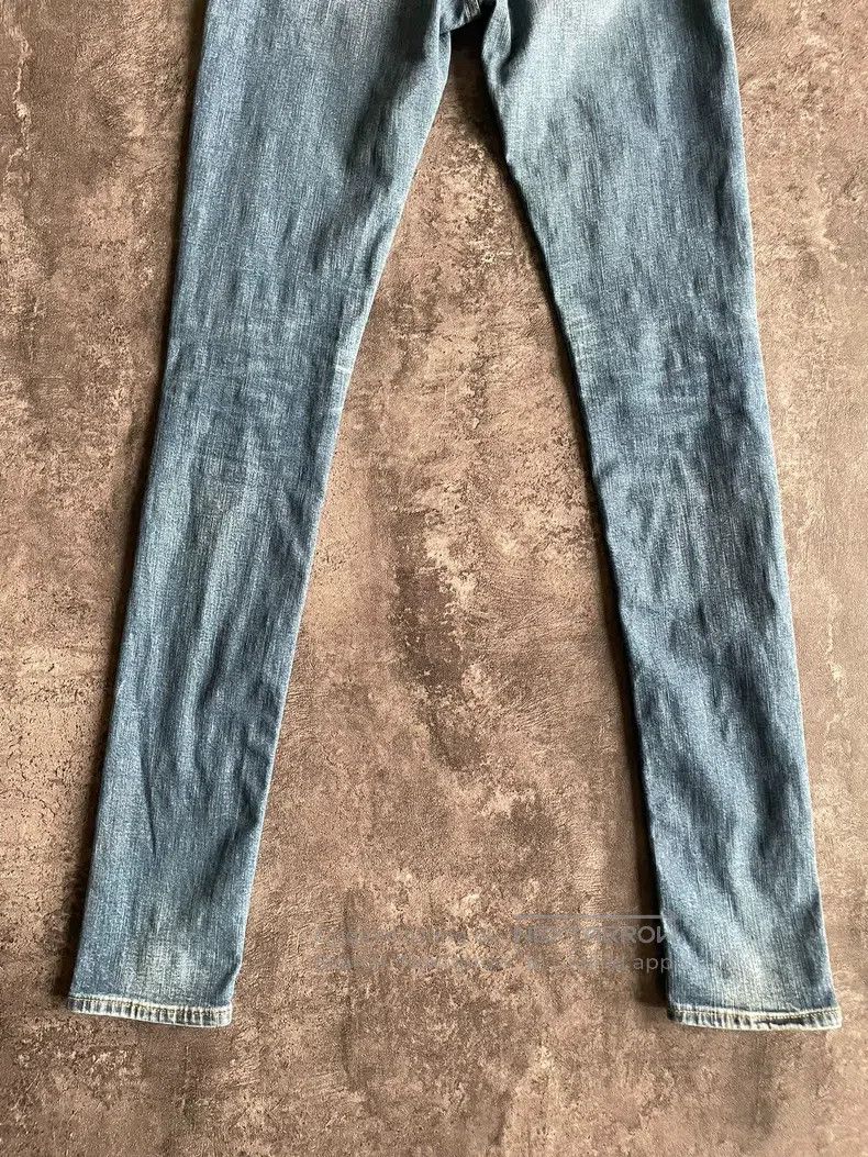 Saint Laurent Paris Saint Laurent Paris Light Blue Ghost Claw Cat Whisker Deni Size US 28 / EU 44 - 4 Thumbnail