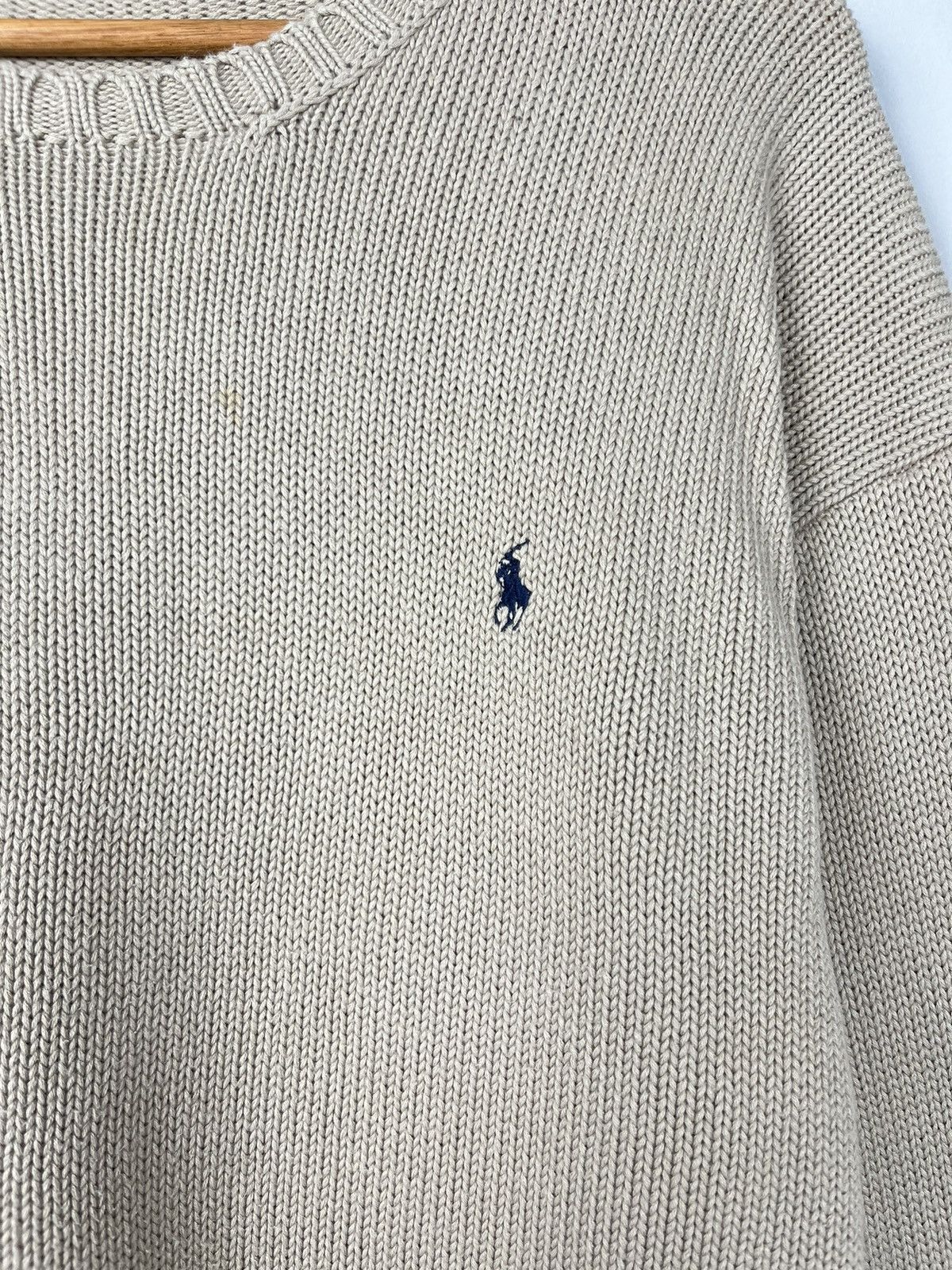 Polo Ralph Lauren × Ralph Lauren × Vintage Polo Ralph Lauren Vintage Retro Y2K Knitted Sweater Jumper Size US XL / EU 56 / 4 - 6 Thumbnail