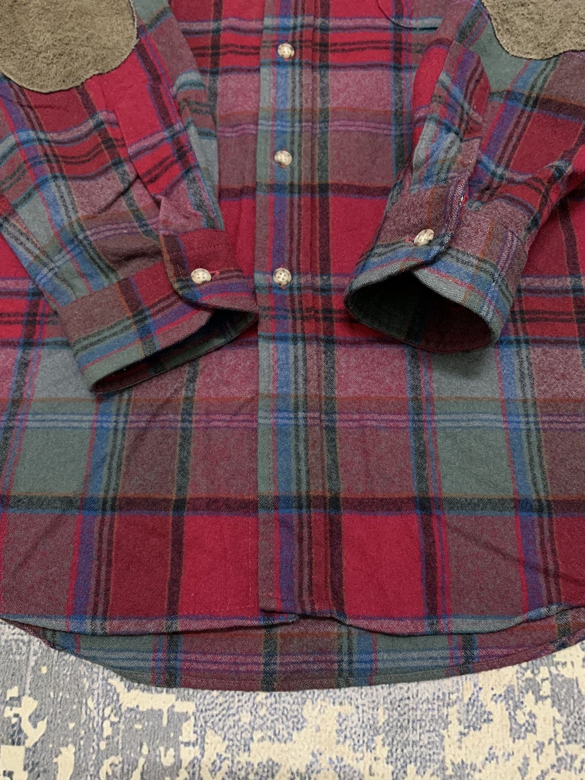 Pendleton Vintage Pandleton Wool Plaid Flannel Shirt Size US L / EU 52-54 / 3 - 4 Thumbnail