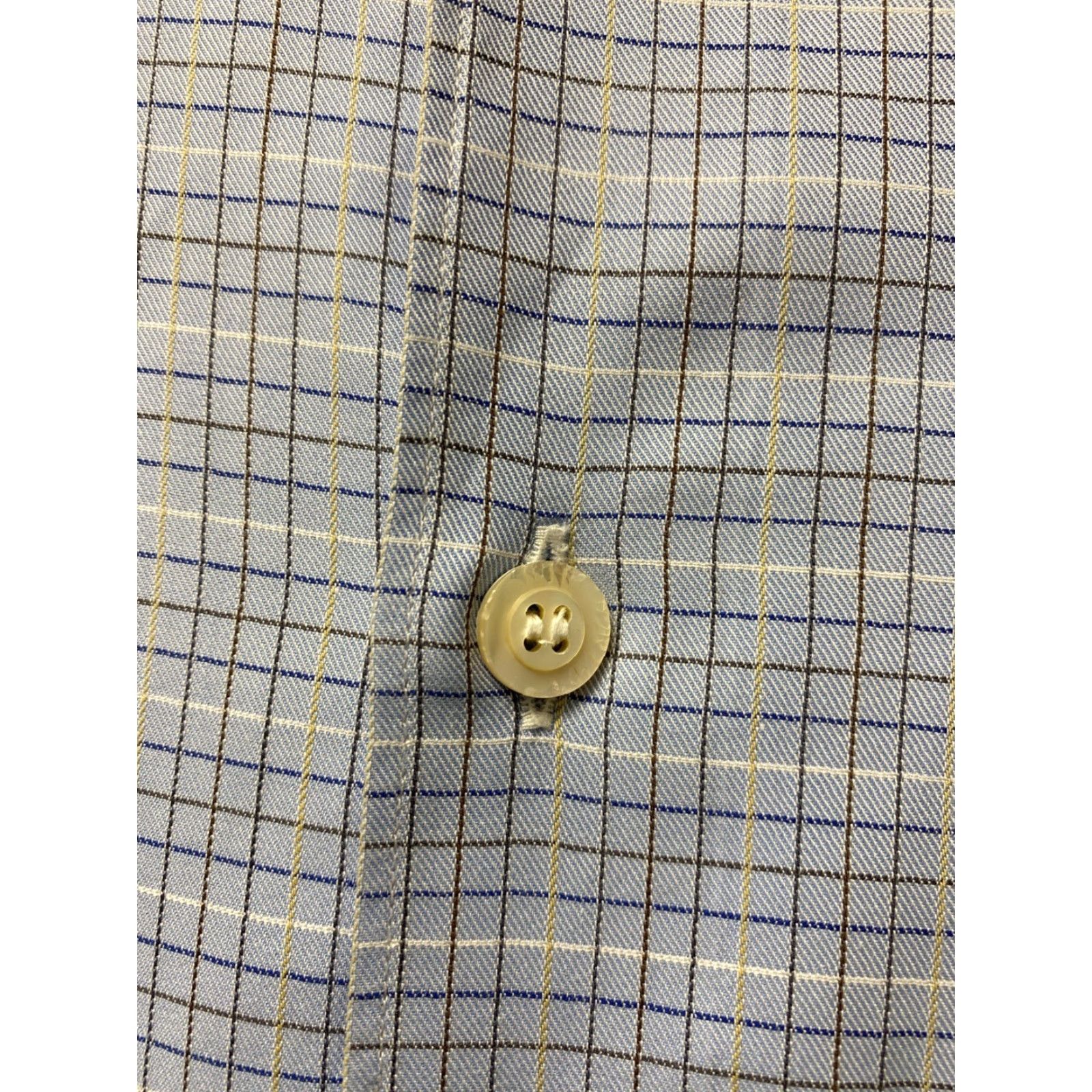 Ermenegildo Zegna Ermenegildo Zegna Button Shirt Men’s XL Blue 161-11 Button-Up Casual Designer Regular Cotton Solid Long Sleeve Collared Size US XL / EU 56 / 4 - 7 Thumbnail