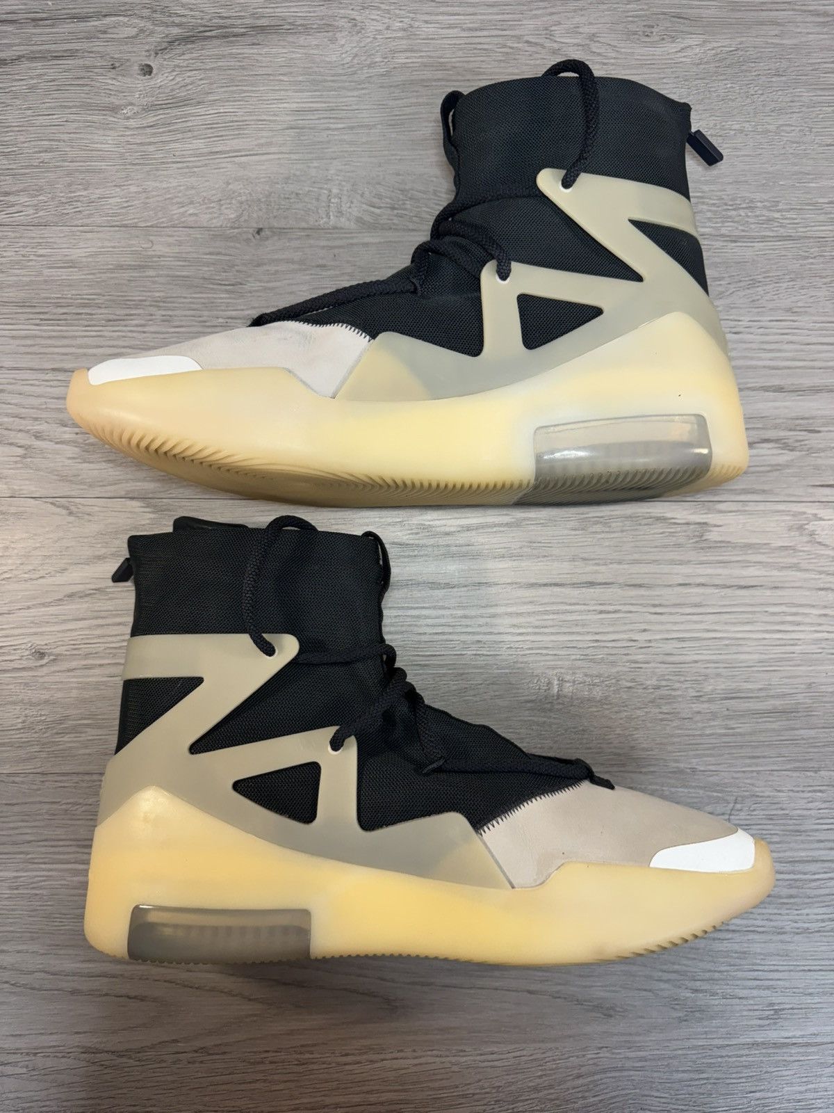 Fear of God × Nike Nike Air Fear of God String Off-Noir Size US 12 / EU 45 - 3 Thumbnail