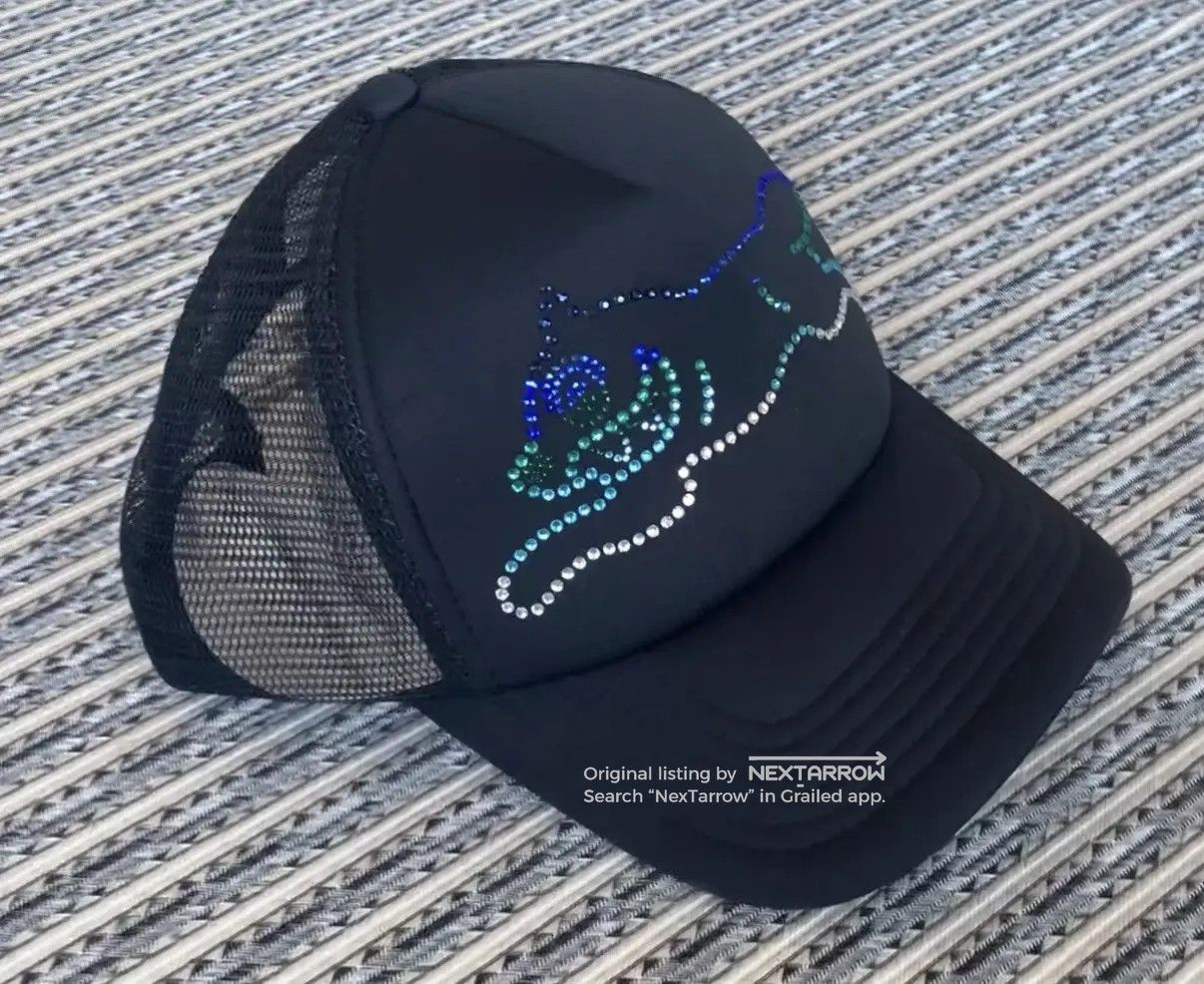 Bbc Rhinestone Flying Dog Hat in Black, Men's — image 3 of 6