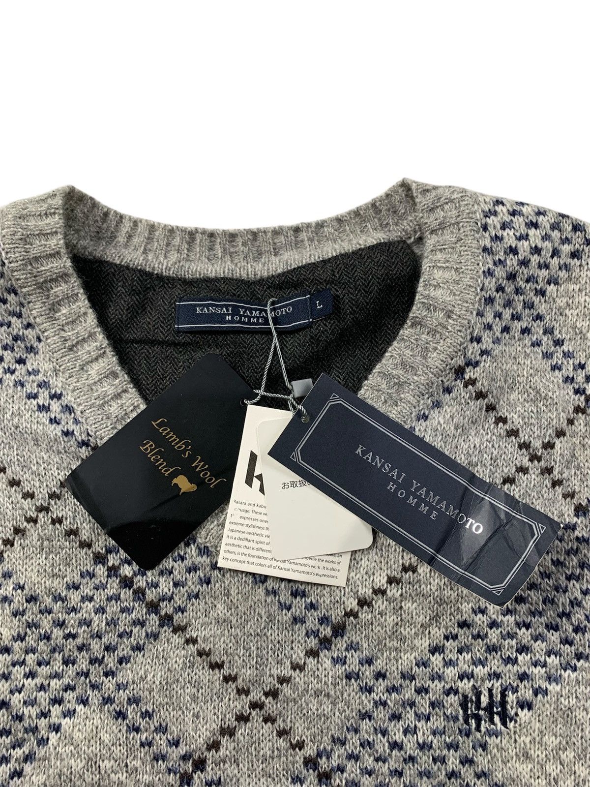 Kansai Yamamoto Kansai yamamoto knitwear Size US L / EU 52-54 / 3 - 1 Thumbnail