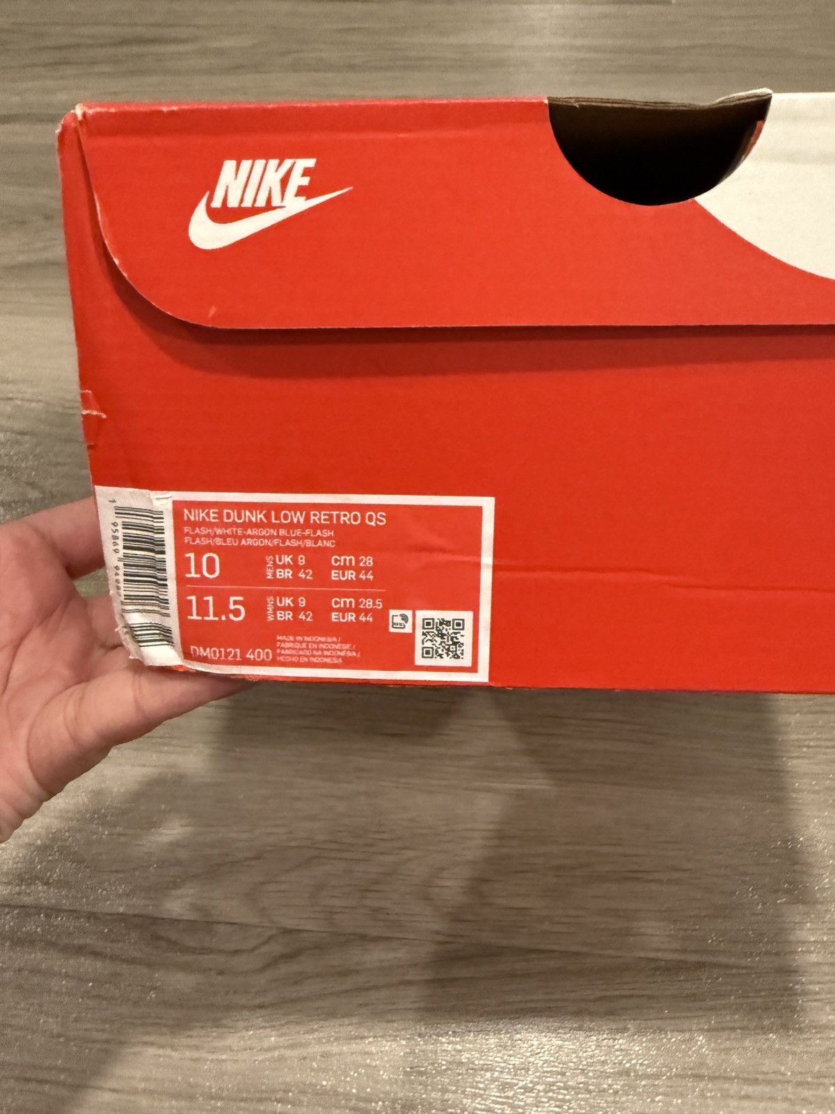Nike nike dunk low blue Size US 10 / EU 43 - 8 Thumbnail