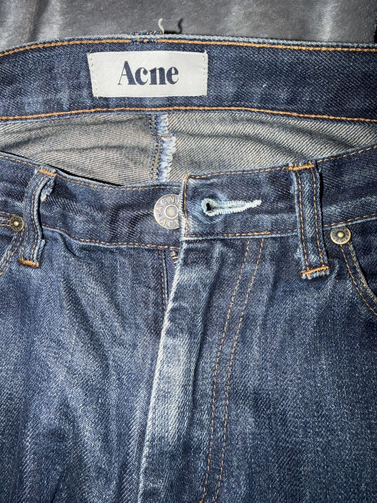 Acne Studios Acne Studios Used Denim Jeans Size US 32 / EU 48 - 3 Thumbnail